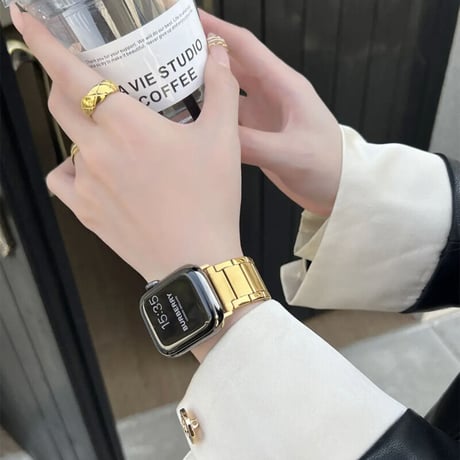 【N382】アップル ウォッチ バンド メンズ 女性 人気 apple watch バンド ビジネス ステンレス