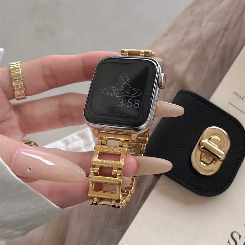 N563】ステンレス apple watch バンド かわいい アップル ウォッチ 