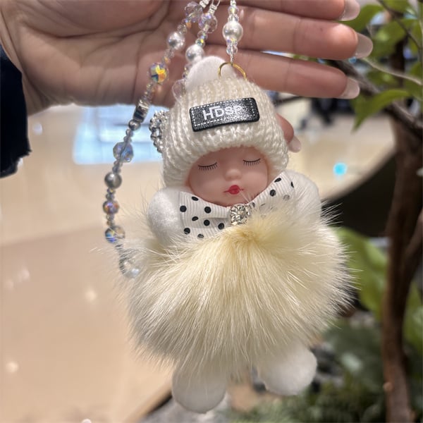 N777】スマホ/バッグ チャーム 大人 可愛い キーホルダー 人形 可愛い