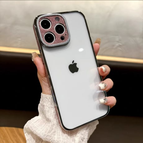 【N176】iphone16/16pro ケース クリア おしゃれ iphone ケース キラキラ 黄ばまない