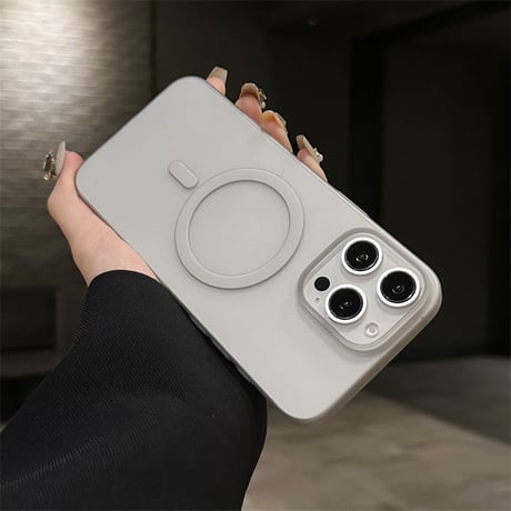 【N633】iphone16 ケース マグセーフ iphone16pro ケース かわいい マット