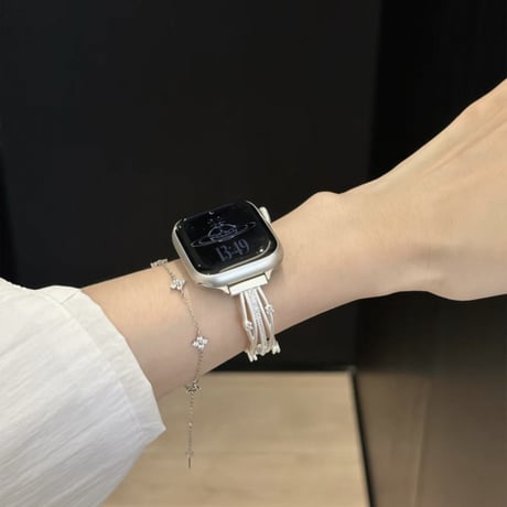 【N794】apple watch ブレスレット アップル ウォッチ se3 バンド 女性 おしゃれ