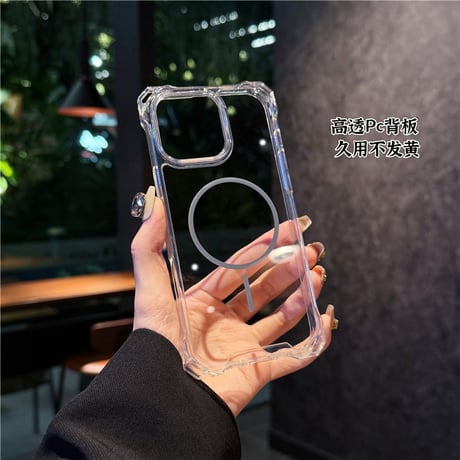 【N720】iphone17/16 ショルダーケース クリア マグセーフケース 衝撃に強い