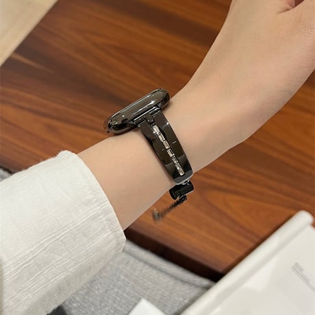 【N596】apple watch バングル アップル ウォッチ Series11/SE3対応 バンド キラキラ レディース