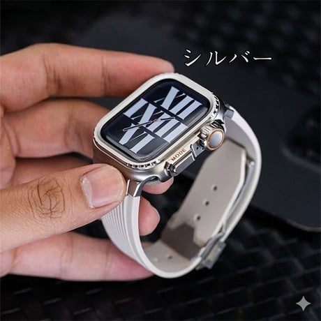 【N829】一瞬でUltraに変身 アップル ウォッチ ウルトラ 風 ケース apple watch ケース メタル