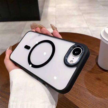【N263】iphone17e/16e/16/16plus ケース magsafe対応 スマホケース 透明 かわいい