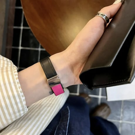 【N487】apple watch series 10 バンド マグネット アップル ウォッチ バンド レザー 女性 人気