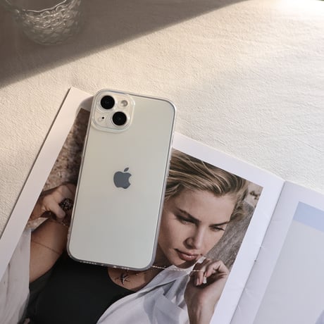 【N010】iPhone15/14proケース クリア iPhone14/14plusケース フチだけ色 おしゃれ