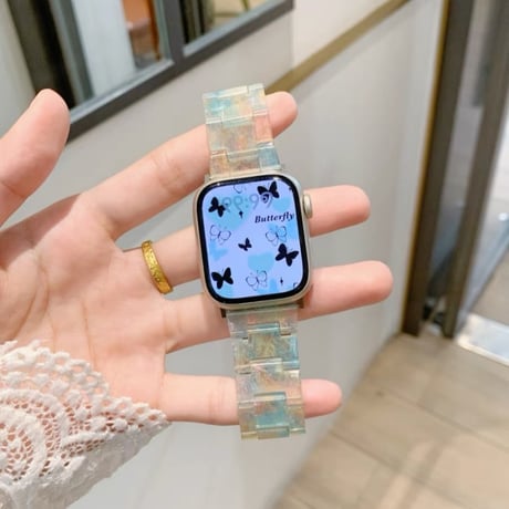 【N819】apple watch バンド レディース 夏 アップル ウォッチ se3 バンド 可愛い