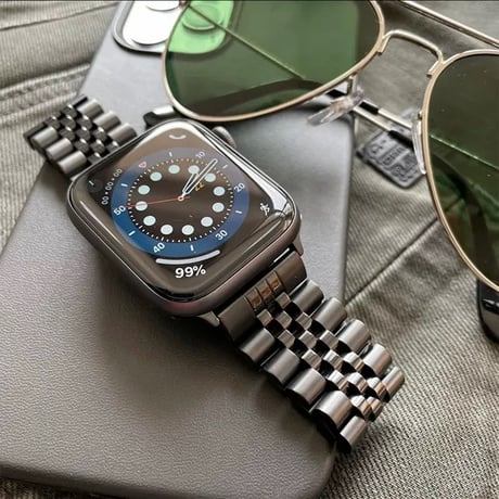 【N695】アップル ウォッチ スーツ に 合う バンド apple watch バンド ステンレス メンズ