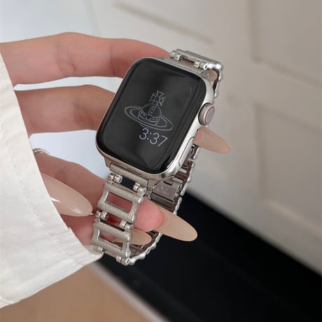 【N563】ステンレス apple watch バンド かわいい アップル ウォッチ ブレスレット