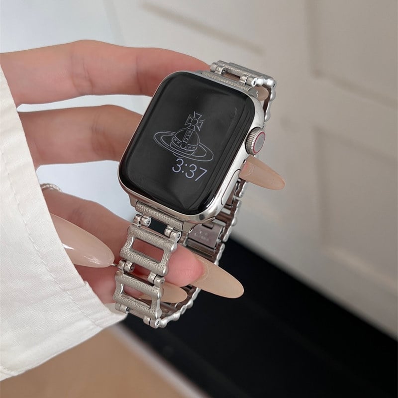 N563】ステンレス apple watch バンド かわいい アップル ウォッチ