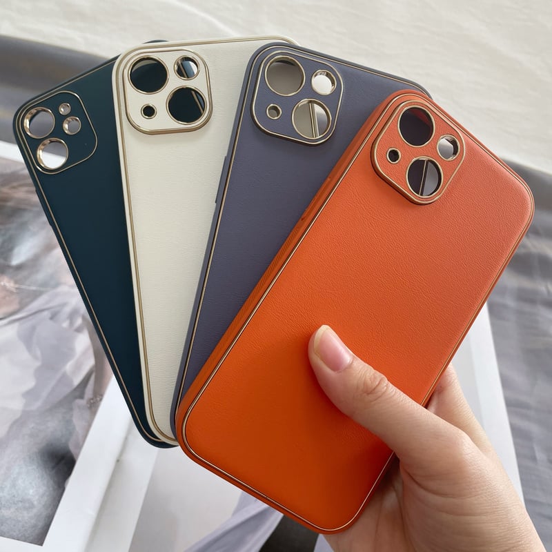 N118】iPhone16/15/14ケース メタリックライン iPhone13mini/1