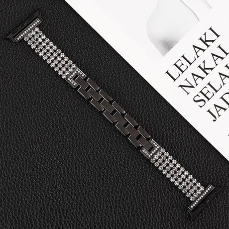 【N213】apple watch バンド キラキラ アップルウォッチ カバー おしゃれ Set