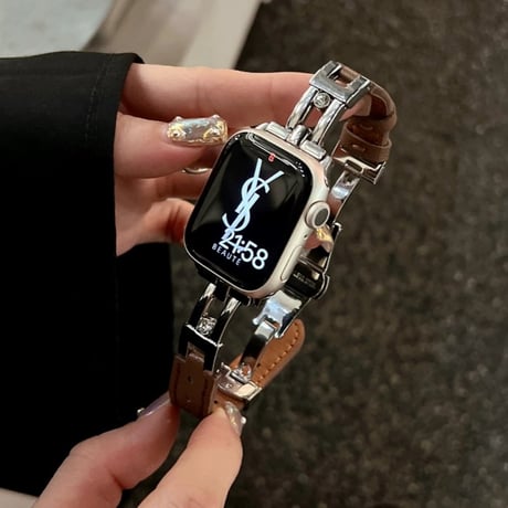 【N643】アップル ウォッチ バンド 女性 人気 apple watch 42ｍｍ/46ｍｍ バンド おしゃれ