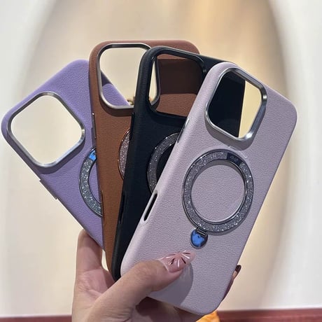 【N670】iphone16/15 ケース マグセーフ iphone ケース スタンド 付き おしゃれ