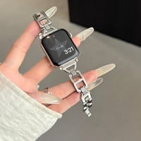 【N684】アップル ウォッチ 12/11 バンド チェーン apple watch バンド おしゃれ 女性