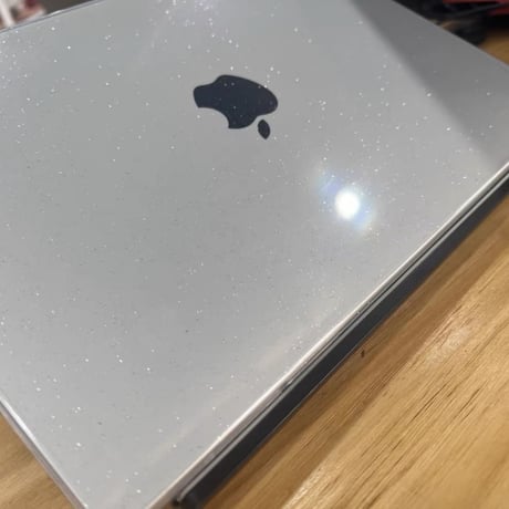 【N540】macbook ケース クリア キラキラ macbook エア ケース かわいい