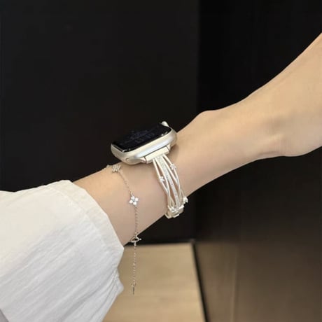 【N794】apple watch ブレスレット アップル ウォッチ se3 バンド 女性 おしゃれ