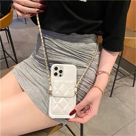 【N142】スマホケース ショルダー おしゃれ iPhone15/14/14plus/13 レザーケース カード収納