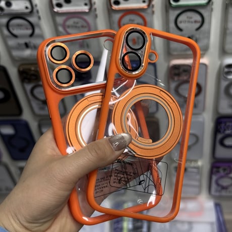 【N275】magsafe 対応 ケース おしゃれ スタンド iphone17/16/15 ケース カメラ 保護