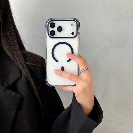 【N787】iphoneケース 衝撃に強い かわいい iphone ケース クリア magsafe