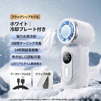【N821】冷却プレート付きハンディファン ミニ ファン ポータブル 扇風機 クリップ 式 携帯 扇風機 手持ち ポータブル ファン