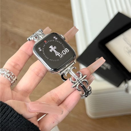 【N710】アップル ウォッチ バンド チェーン apple watch バンド おしゃれ 韓国