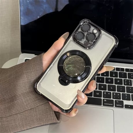 【N090】iphone ケース 衝撃 に 強い おしゃれ iphone ケース magsafe スタンド