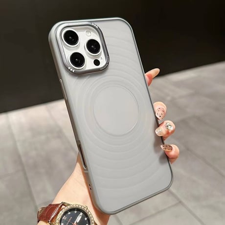 【N370】指紋がつかない iphoneケース マット iphone17pro デザート チタニウム に 合う ケース