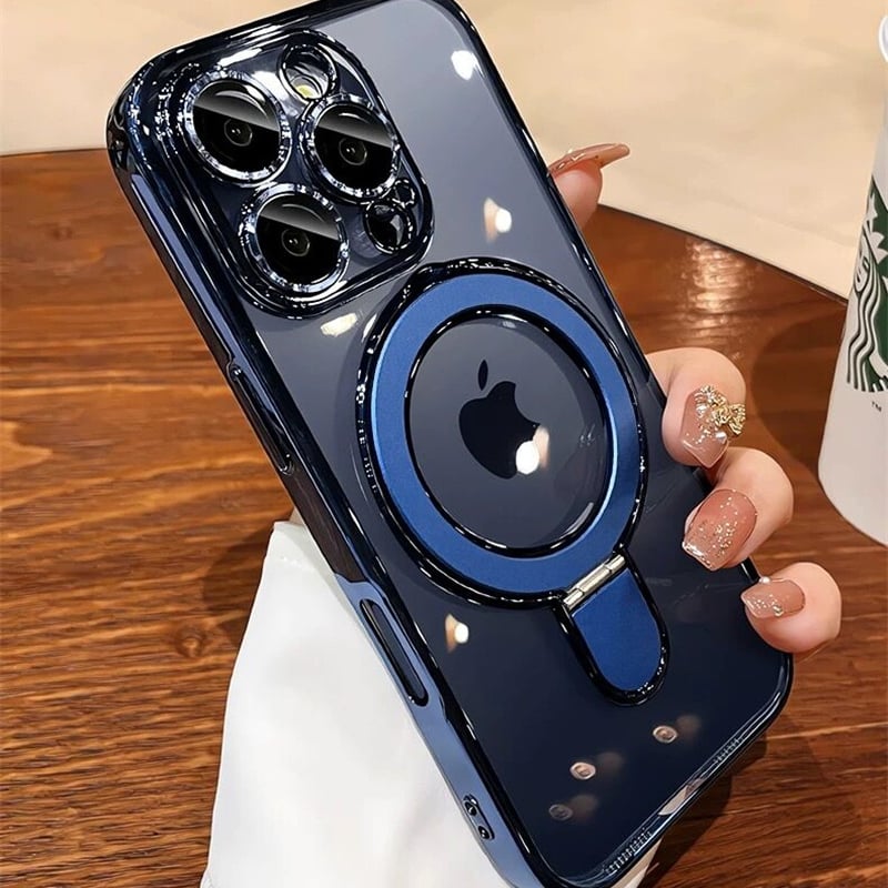 N287】iphone17/17pro スマホケース 透明 ケース マグセーフ