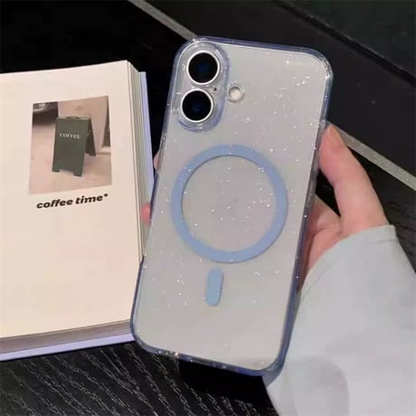 【N694】iphone16/16pro magsafe ケース iphone ケース キラキラ ソフト