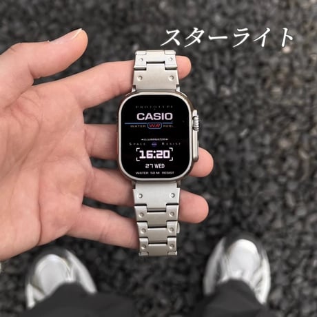 【N535】アップル ウォッチ バンド メンズ ステンレス apple watch バンド ビジネス
