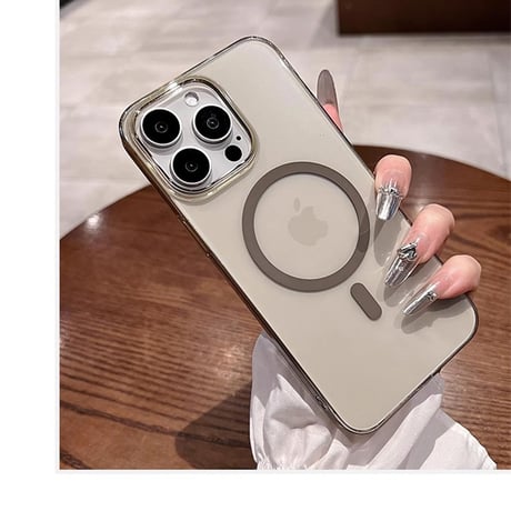 【N119】 iphone クリア ケース 黄 ば ま ない iphone ケース 透明 マグセーフ 高 品質