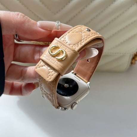 【N685】apple watch 革 バンド 高級 レディース アップル ウォッチ 42ｍｍ バンド 女性 人気