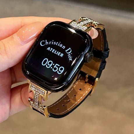 【N737】アップル ウォッチ Series11 バンド かわいい apple watch se バンド 革