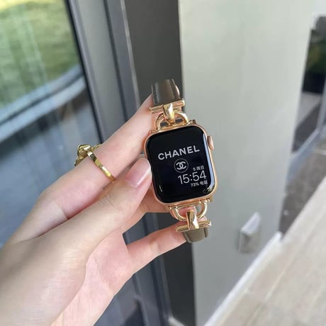 【N468】アップル ウォッチ シリーズ 10 バンド レザー apple watch バンド 細め 女性
