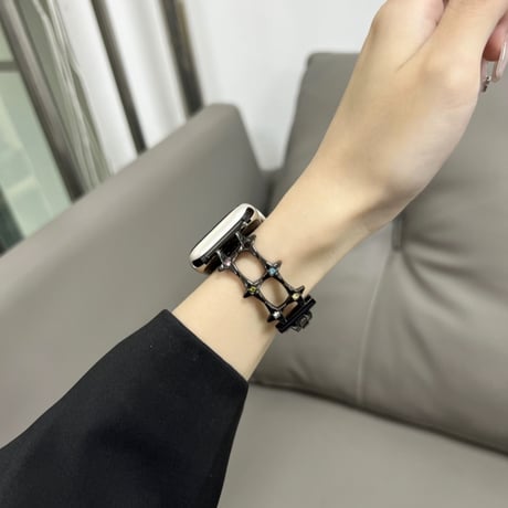 【N568】アップル ウォッチ ブレスレット apple watch バンド 蒸れない かわいい
