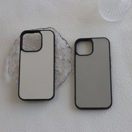 【N246】iphone16/15/14 ケース 本 革 高級 iphone ケース シンプル レザー グレージュ「ショルダーストラッププレゼント」