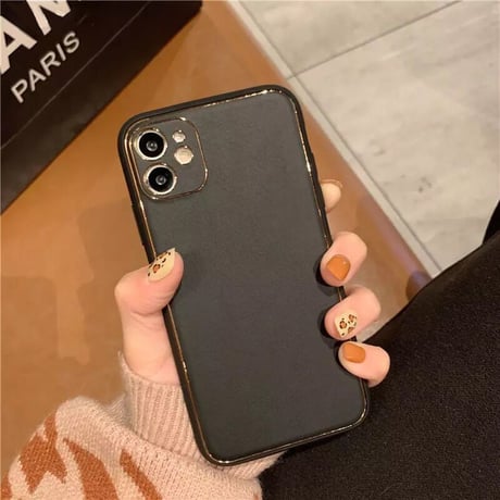 【N120】iphone16/15ケース 黒 マット 可愛い iPhone14/13pro ケース ハード レザー iPhone12/12pro ケース  高品質