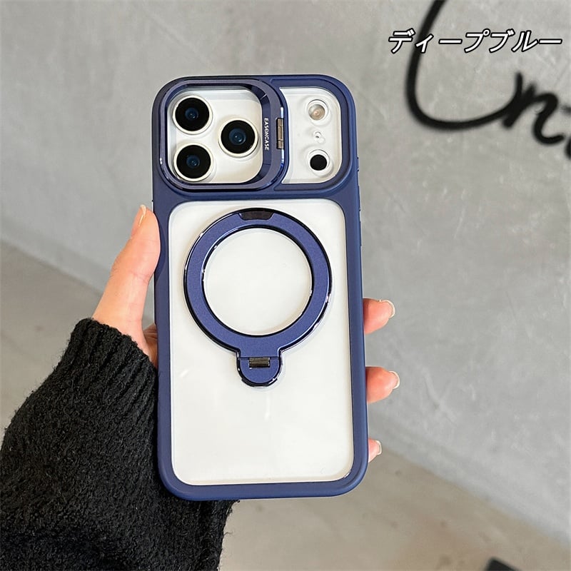 N205】ダブル スタンド iphone17/17pro ケース magsafe iphon