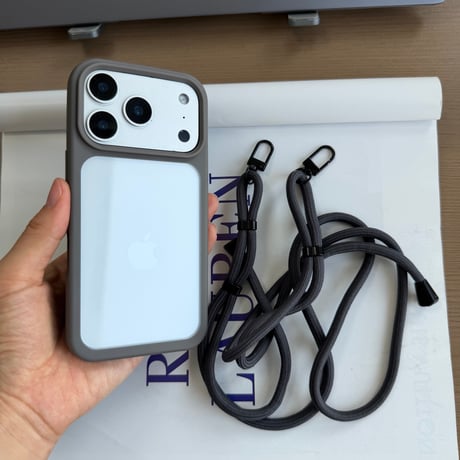 【N658】高品質 iphone17/16pro ショルダー ケース iphone ケース クリア おしゃれ