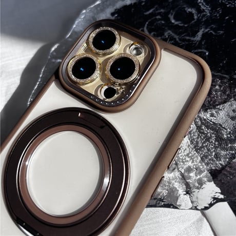 【N681】iphone16/16pro ケース マグセーフ iphone ケース クリア おしゃれ「カメラ保護カバー取り外し可能」