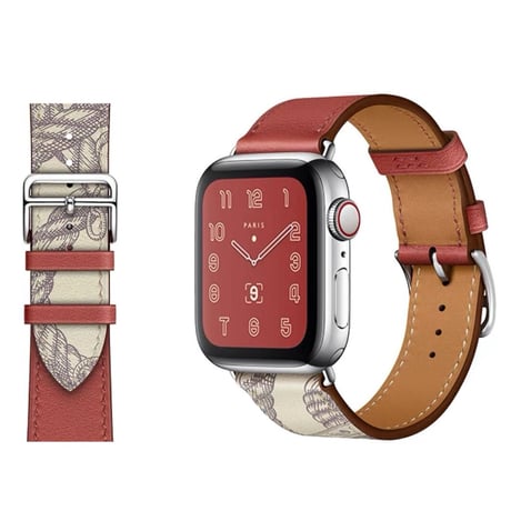 【N356】高級 アップル ウォッチ レザー バンド 本革 apple watch バンド ビジネス 人気 男女兼用