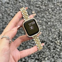 【N687】アップル ウォッチ バンド ステンレス 人気 女性 apple watch se/10 バンド おすすめ「 apple watchケース付き」