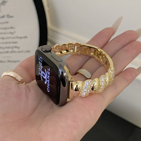 【N725】apple watch バンド キラキラ 42mm/46mm アップル ウォッチ バンド 人気 女性