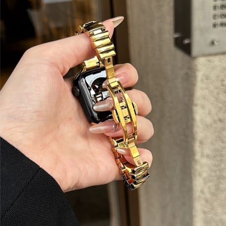 【N244】アップル ウォッチ バンド ステンレス apple watch バンド おしゃれ