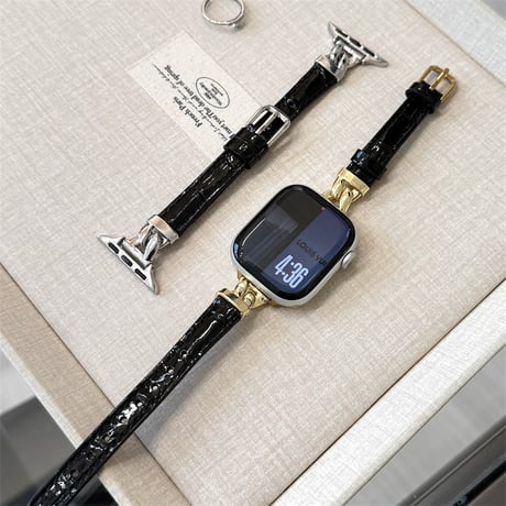 【N764】アップル ウォッチ バンド 女性 細い apple watch バンド レザー おしゃれ