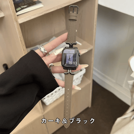 【N482】アップル ウォッチ バンド レザー apple watch バンド女性 おすすめ