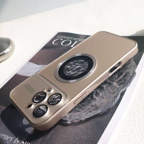 【N637】iphone16/16pro ケース マグセーフ iphone ケース カメラ保護 マット